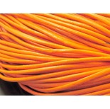 Zdjęcie - Rzemień pomarańczowy 2mm